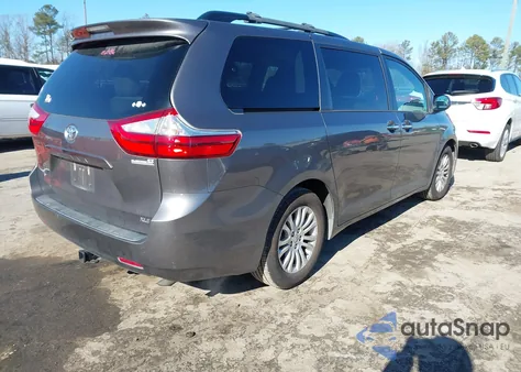 2015 Toyota Sienna Xle 8 Passenger from USA, damaged, VIN 5TDYK3DC5FS594920